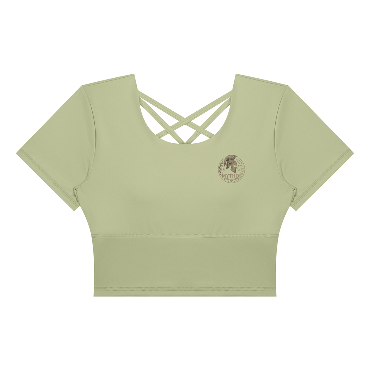Women's Crop Yoga T-Shirt
