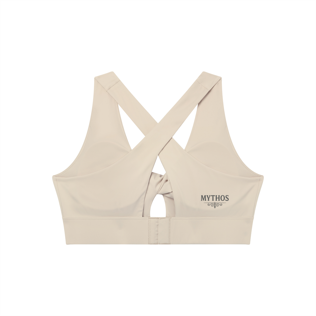 Women's Twist Front V-Neck Sports Bra