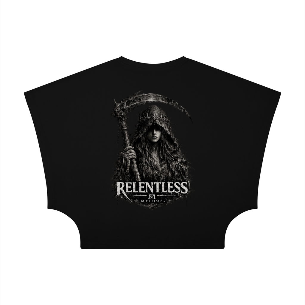 Women's Cropped Dolman T-Shirt Relentless