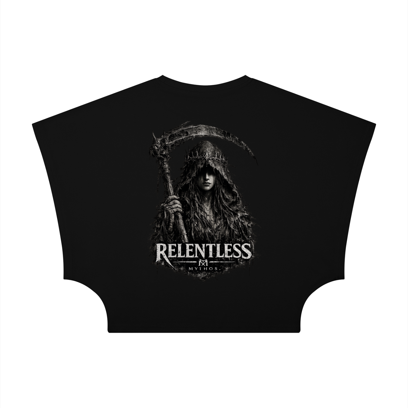 Women's Cropped Dolman T-Shirt Relentless