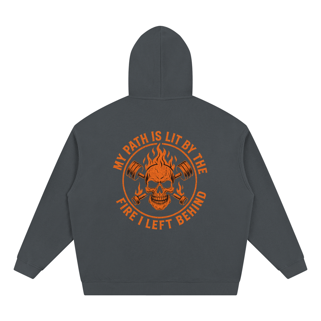 Unisex Waffle Hoodie Lit
