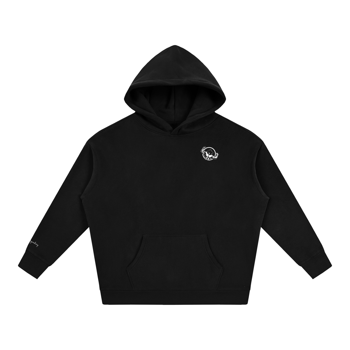 Oversize Fleeced Hoodie Spartan