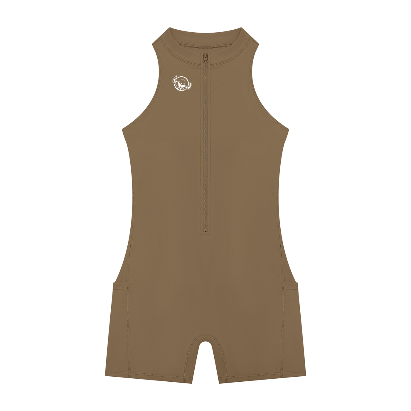 Women’s Quarter-Zip Yoga Romper