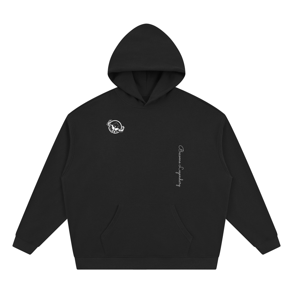 Unisex Waffle Hoodie Gorilla