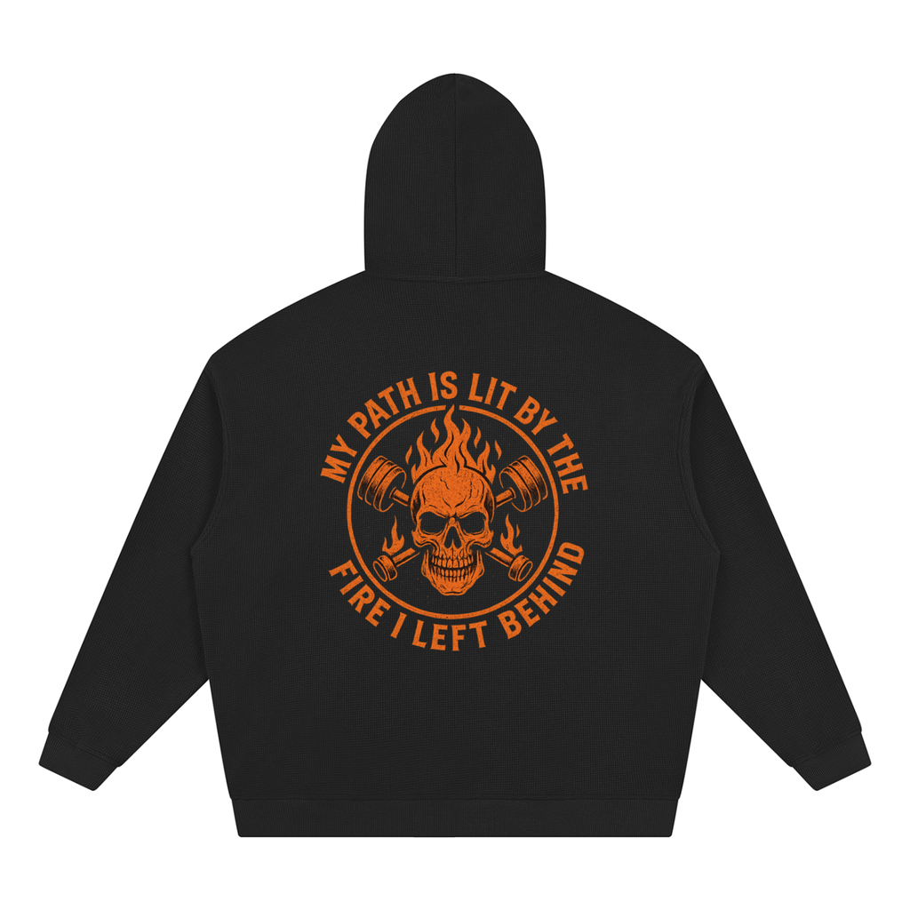 Unisex Waffle Hoodie Lit