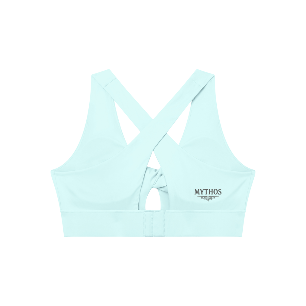Women's Twist Front V-Neck Sports Bra