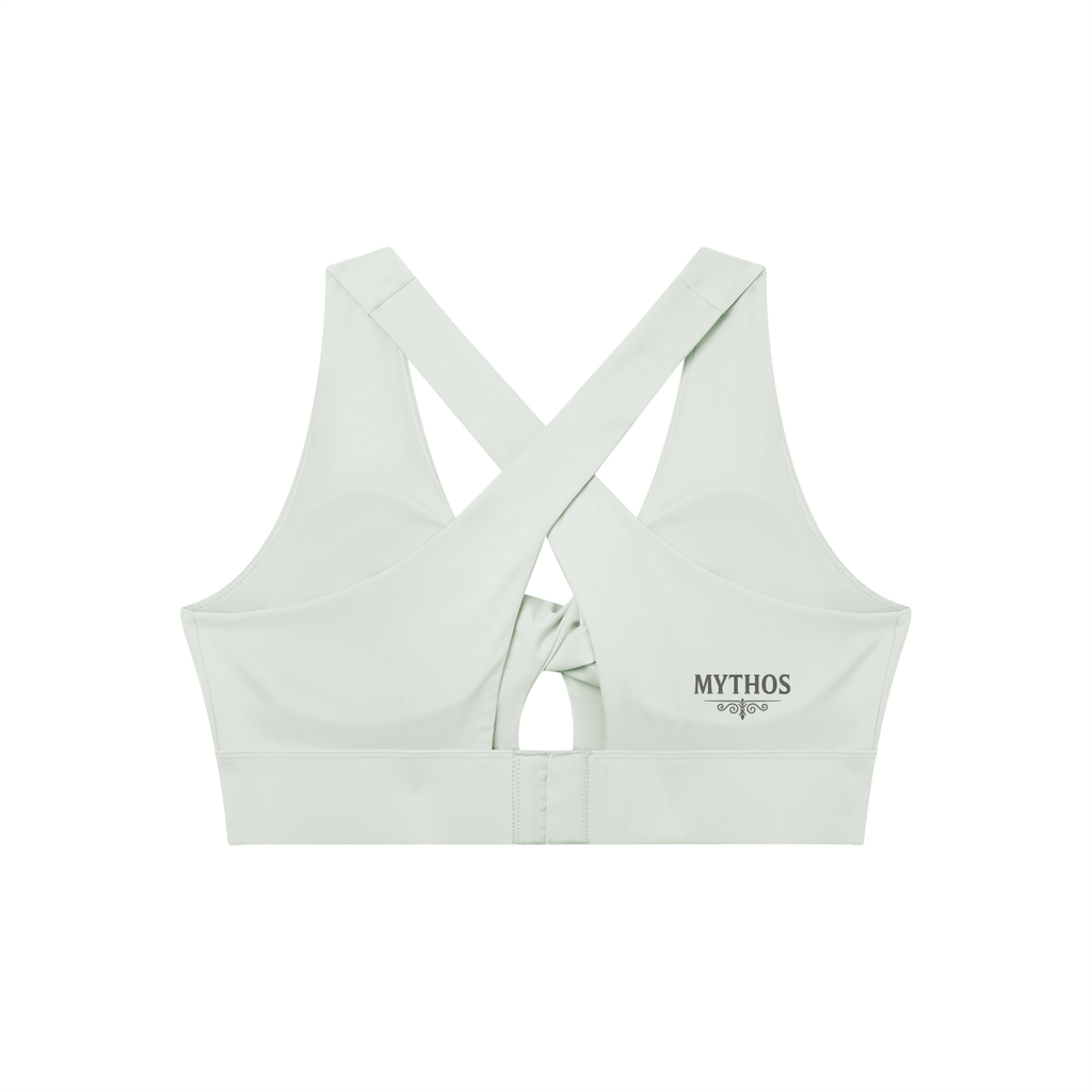 Women's Twist Front V-Neck Sports Bra