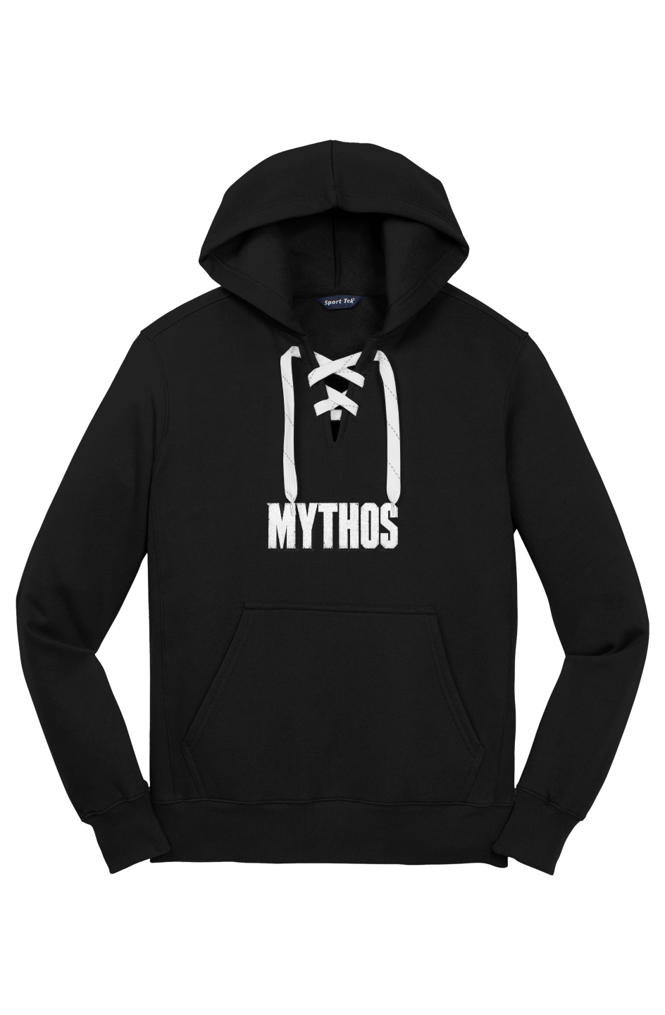 Lace Up Pullover Hooded Sweatshirt XXXL