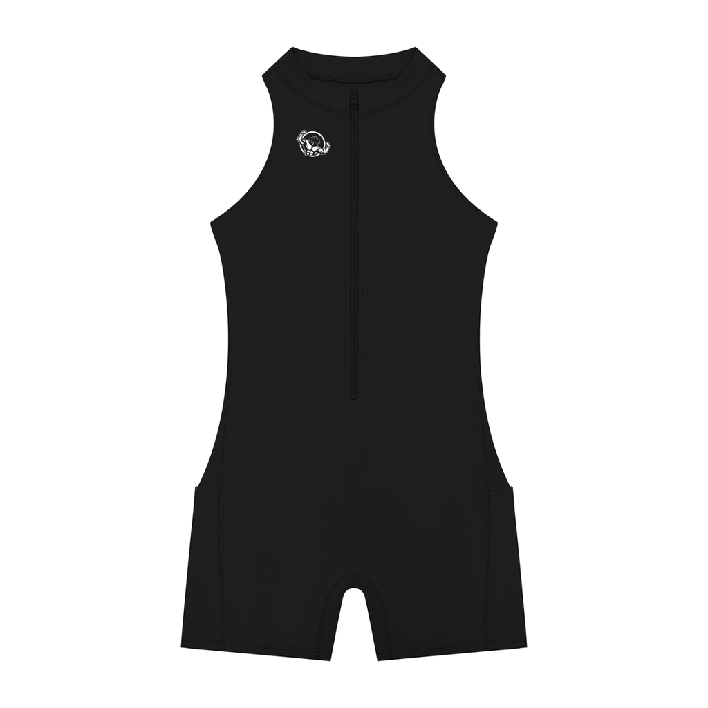Women’s Quarter-Zip Yoga Romper