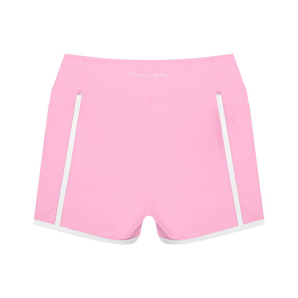 Women's High Waisted Yoga Biker Shorts