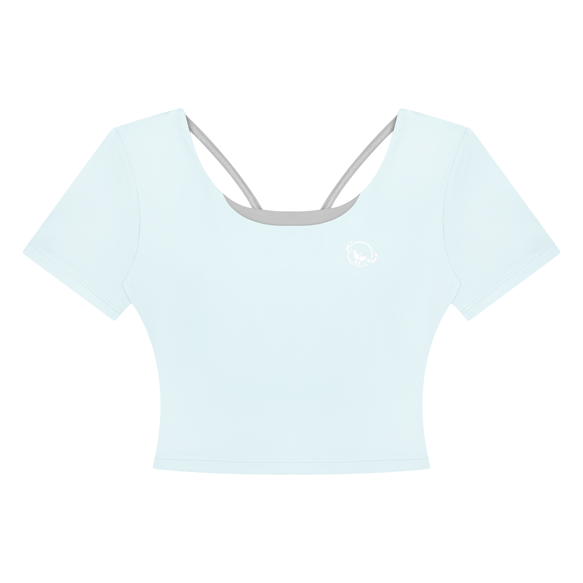 Women's Color Block Yoga T-Shirt