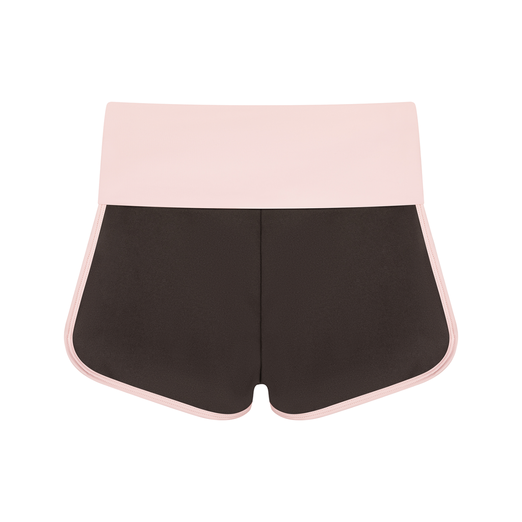 Women’s Color Block Yoga Shorts