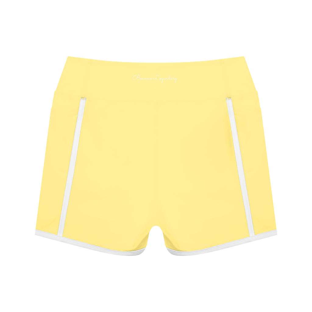 Women's High Waisted Yoga Biker Shorts