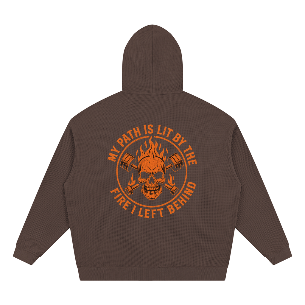 Unisex Waffle Hoodie Lit