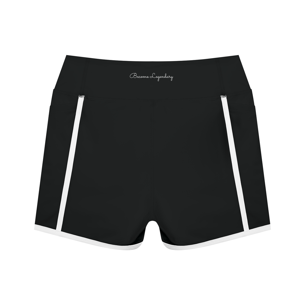 Women's High Waisted Yoga Biker Shorts