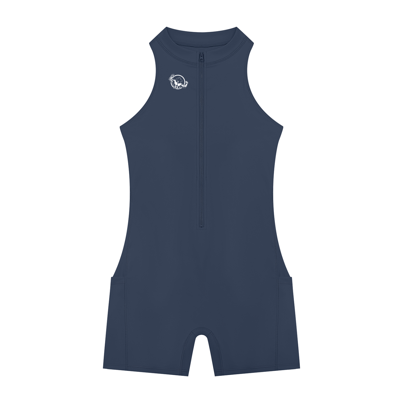 Women’s Quarter-Zip Yoga Romper