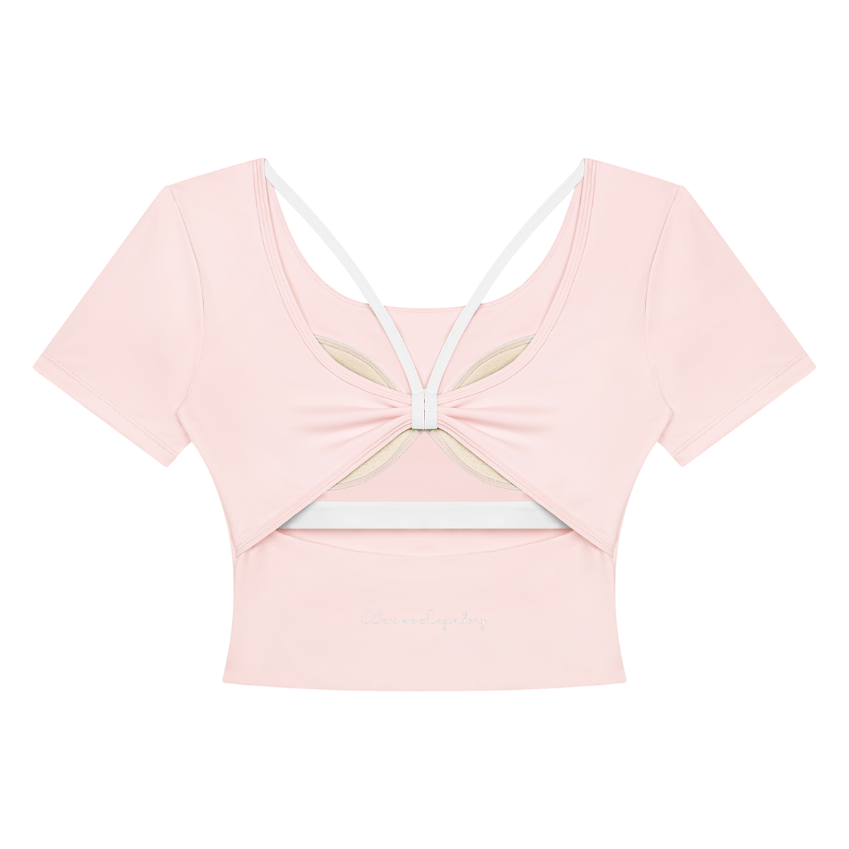 Women's Color Block Yoga T-Shirt