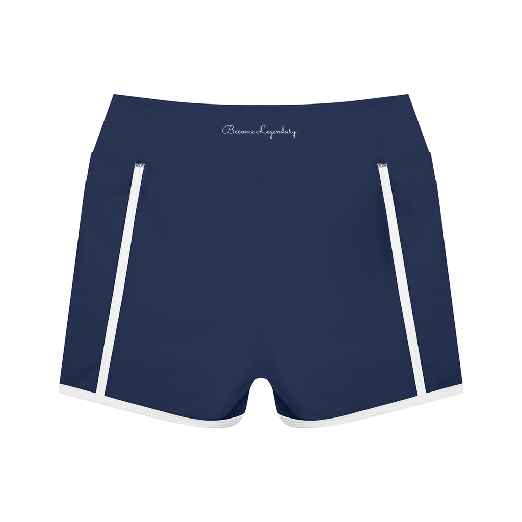 Women's High Waisted Yoga Biker Shorts