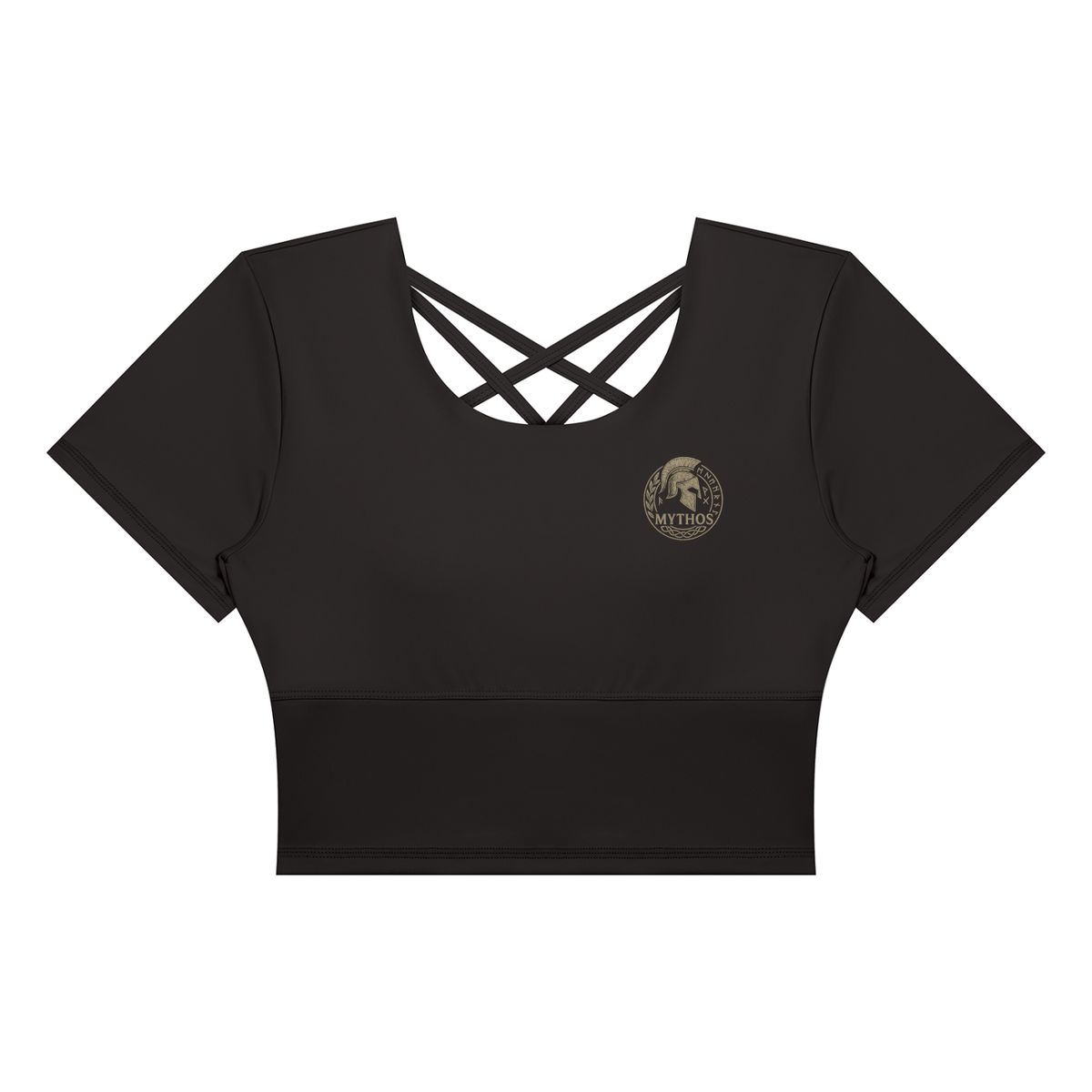 Women's Crop Yoga T-Shirt