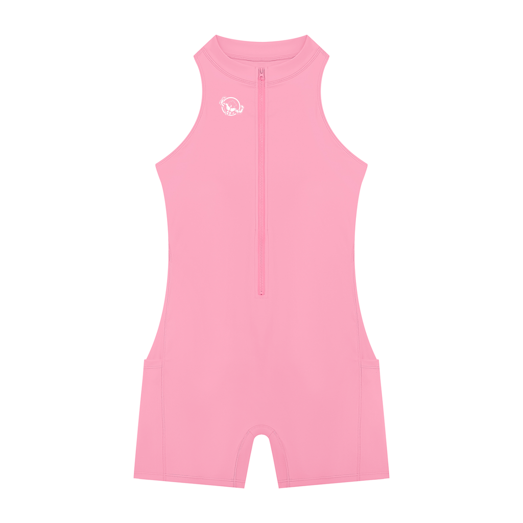 Women’s Quarter-Zip Yoga Romper