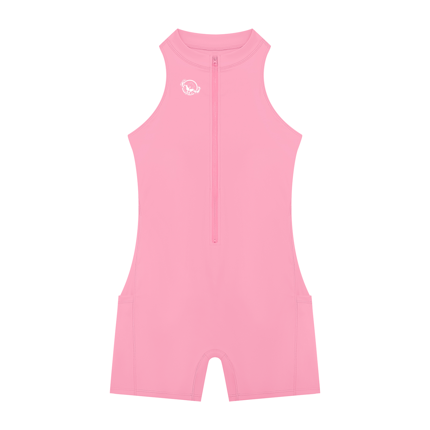 Women’s Quarter-Zip Yoga Romper