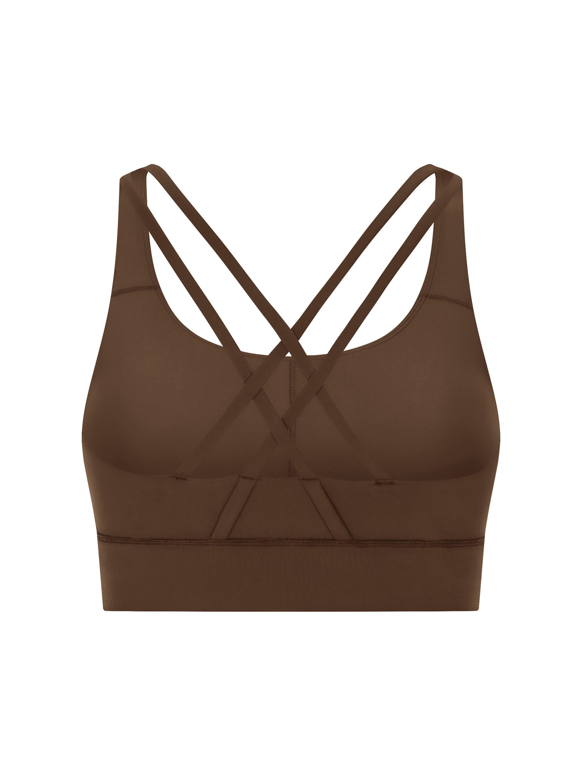 Strappy Criss-Cross Sports Bra