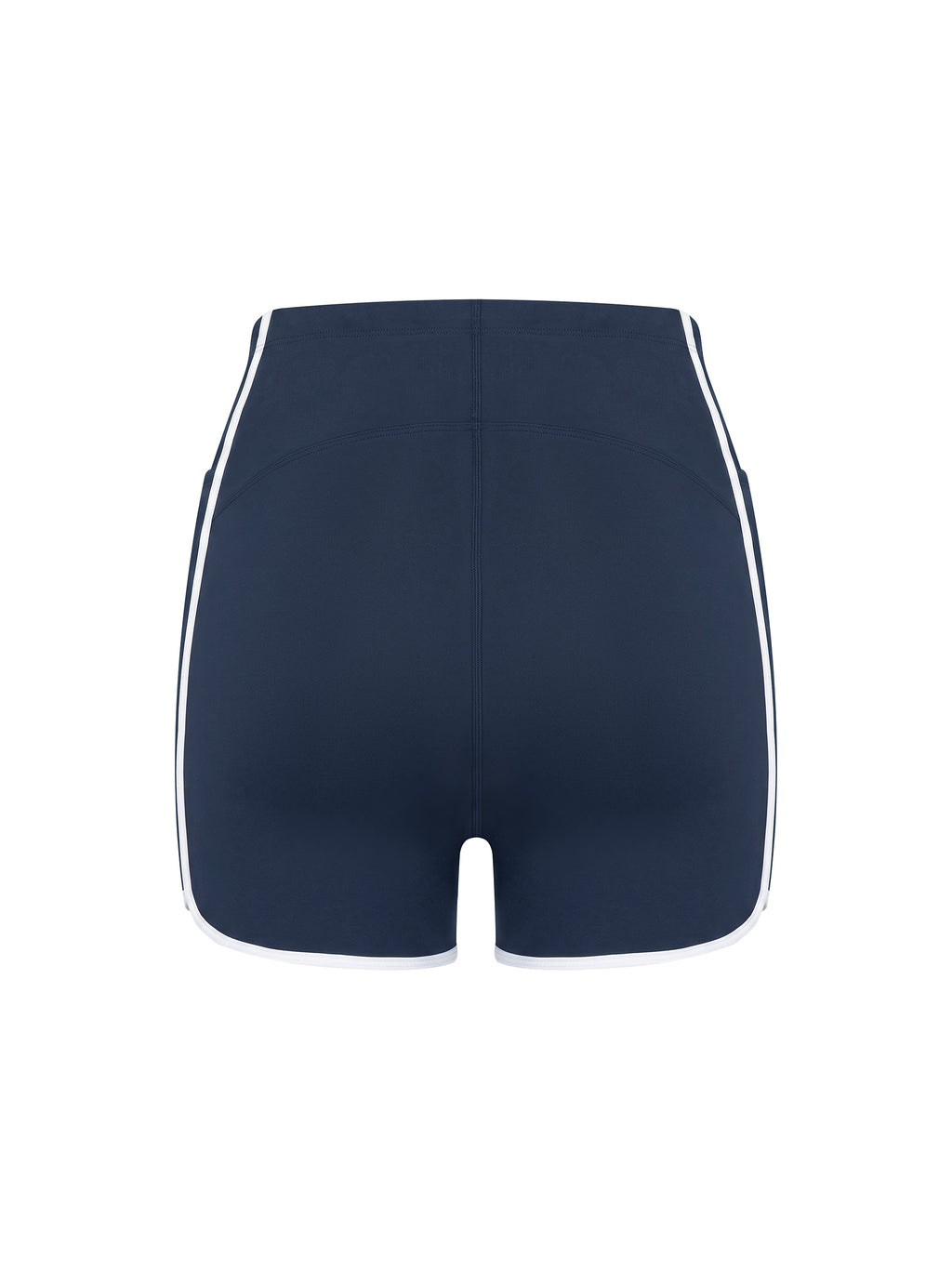 Women's High Waisted Ringer Yoga Shorts