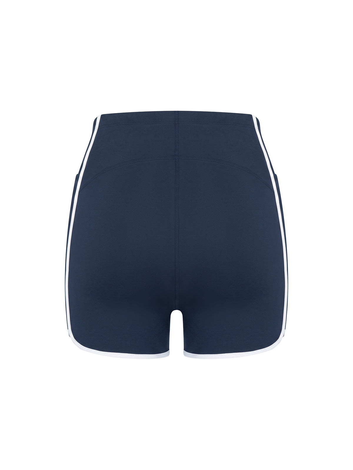 Women's High Waisted Ringer Yoga Shorts