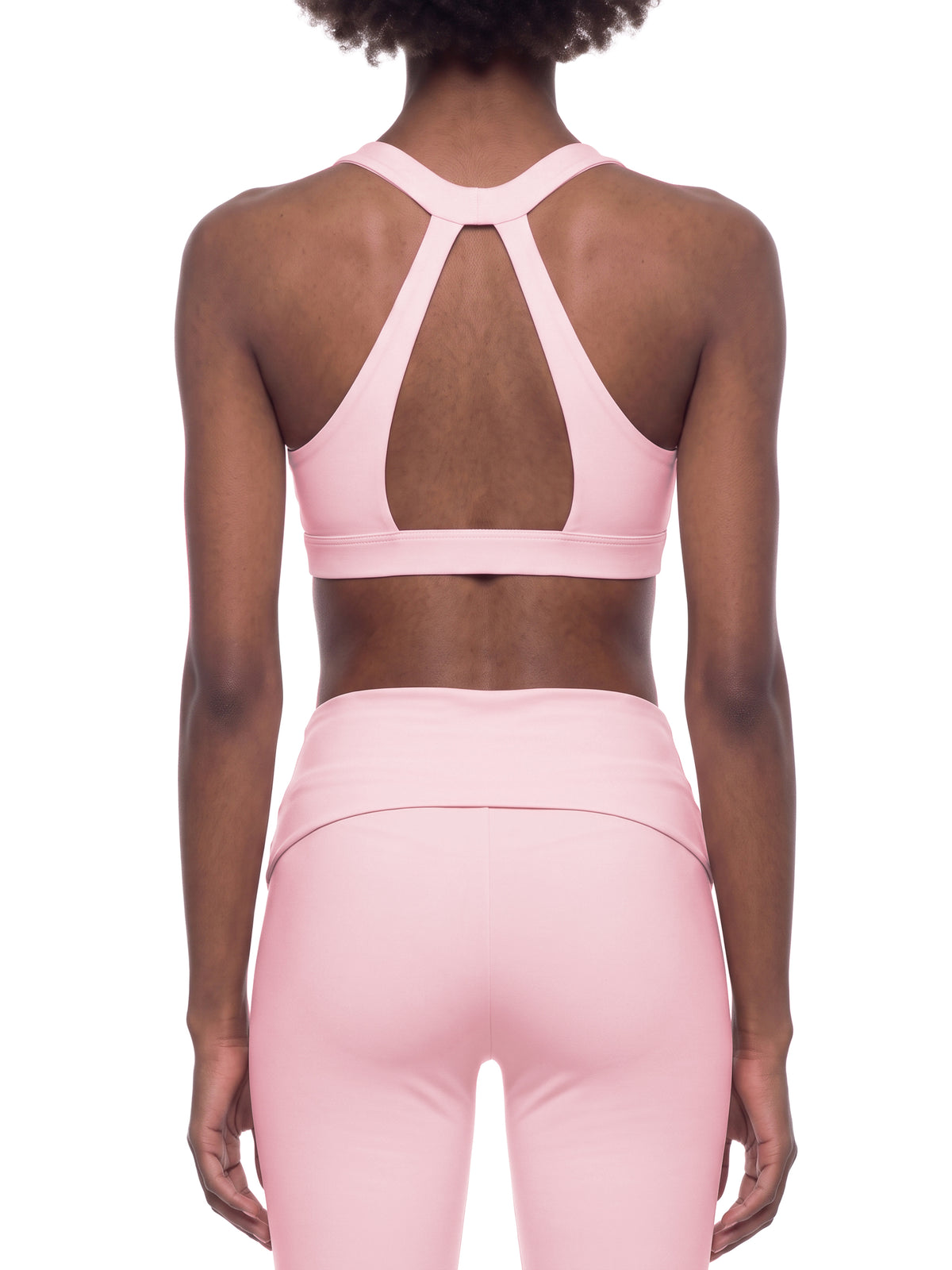 Women's Halter Cropped Sports Bra
