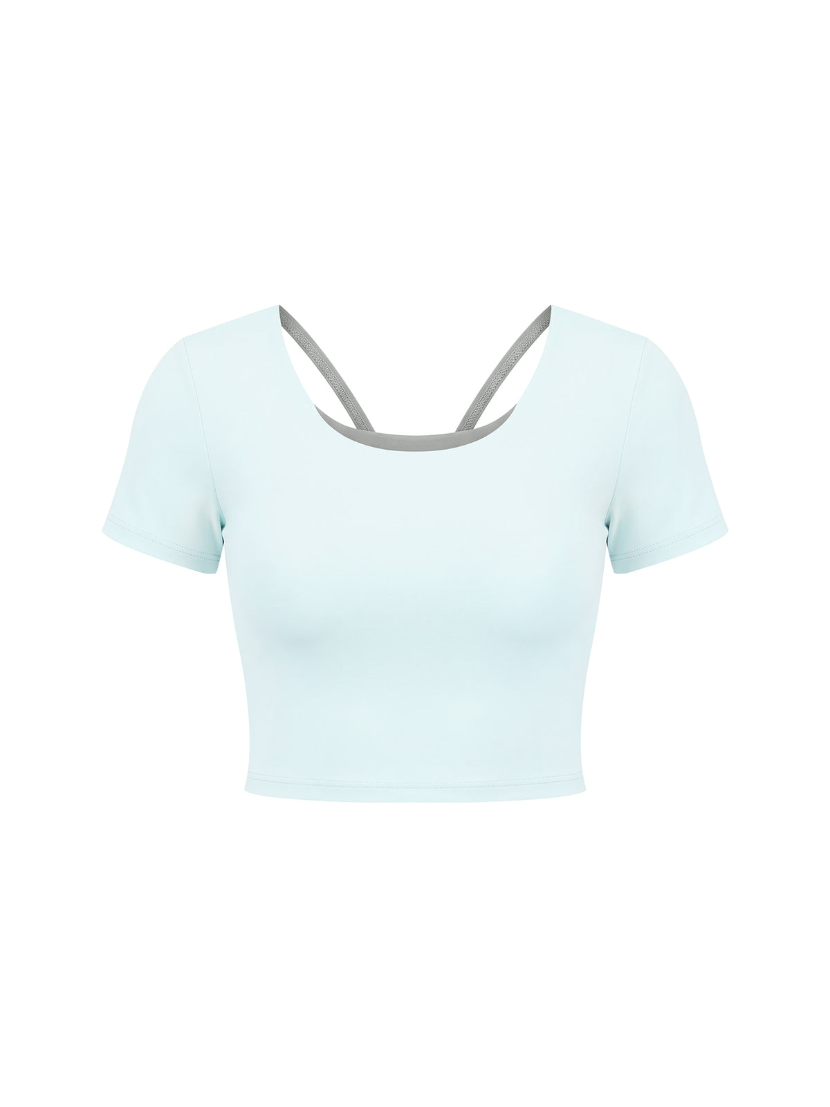 Women's Color Block Yoga T-Shirt