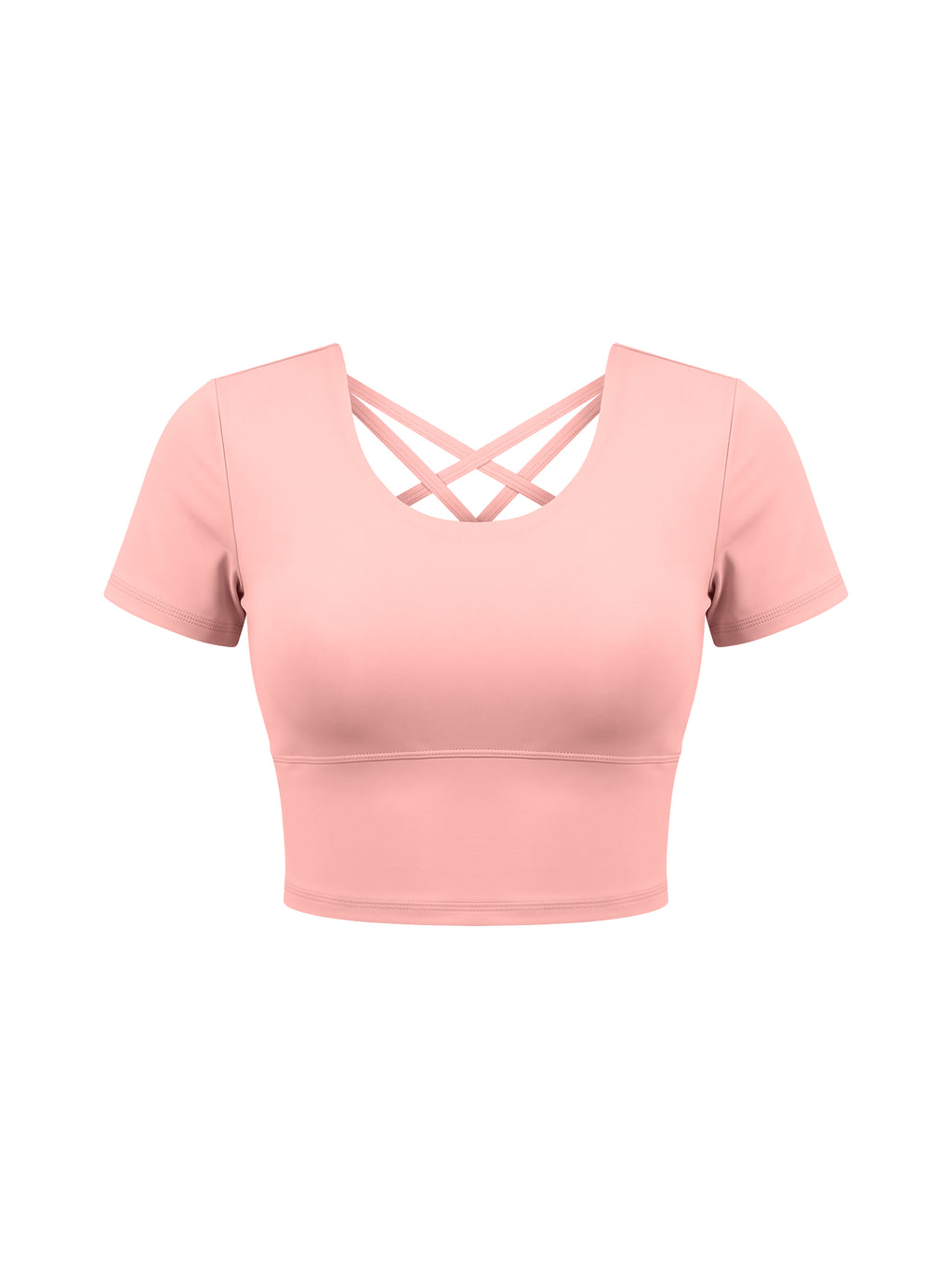 Women's Crop Yoga T-Shirt