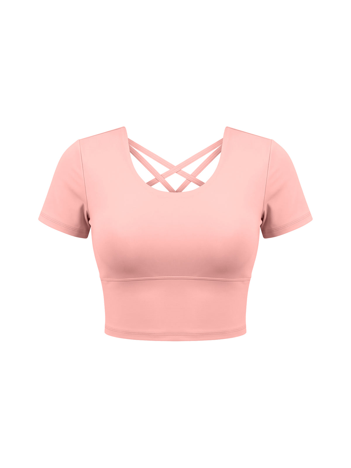 Women's Crop Yoga T-Shirt
