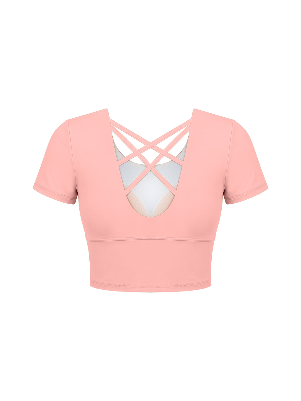 Women's Crop Yoga T-Shirt