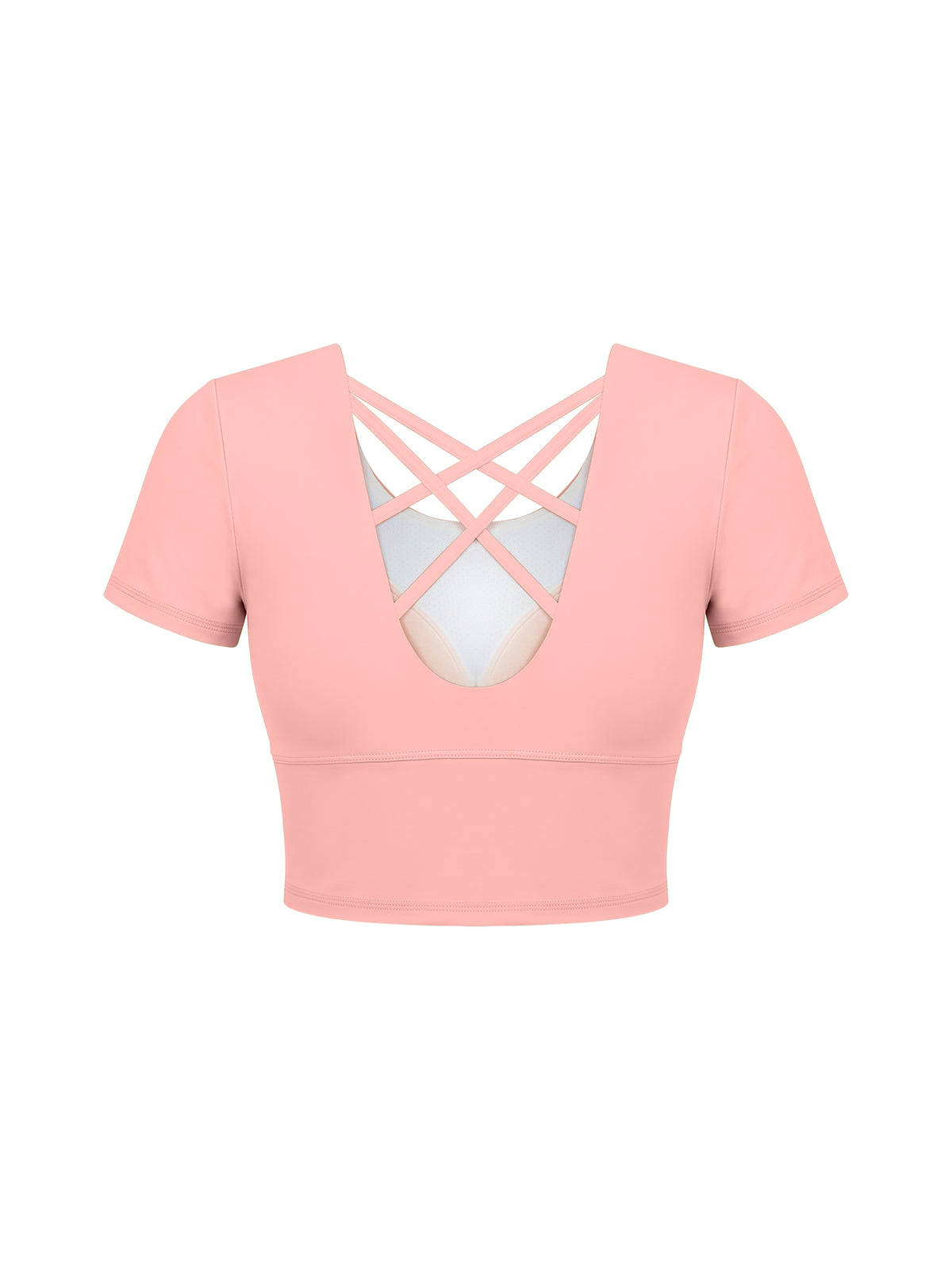 Women's Crop Yoga T-Shirt