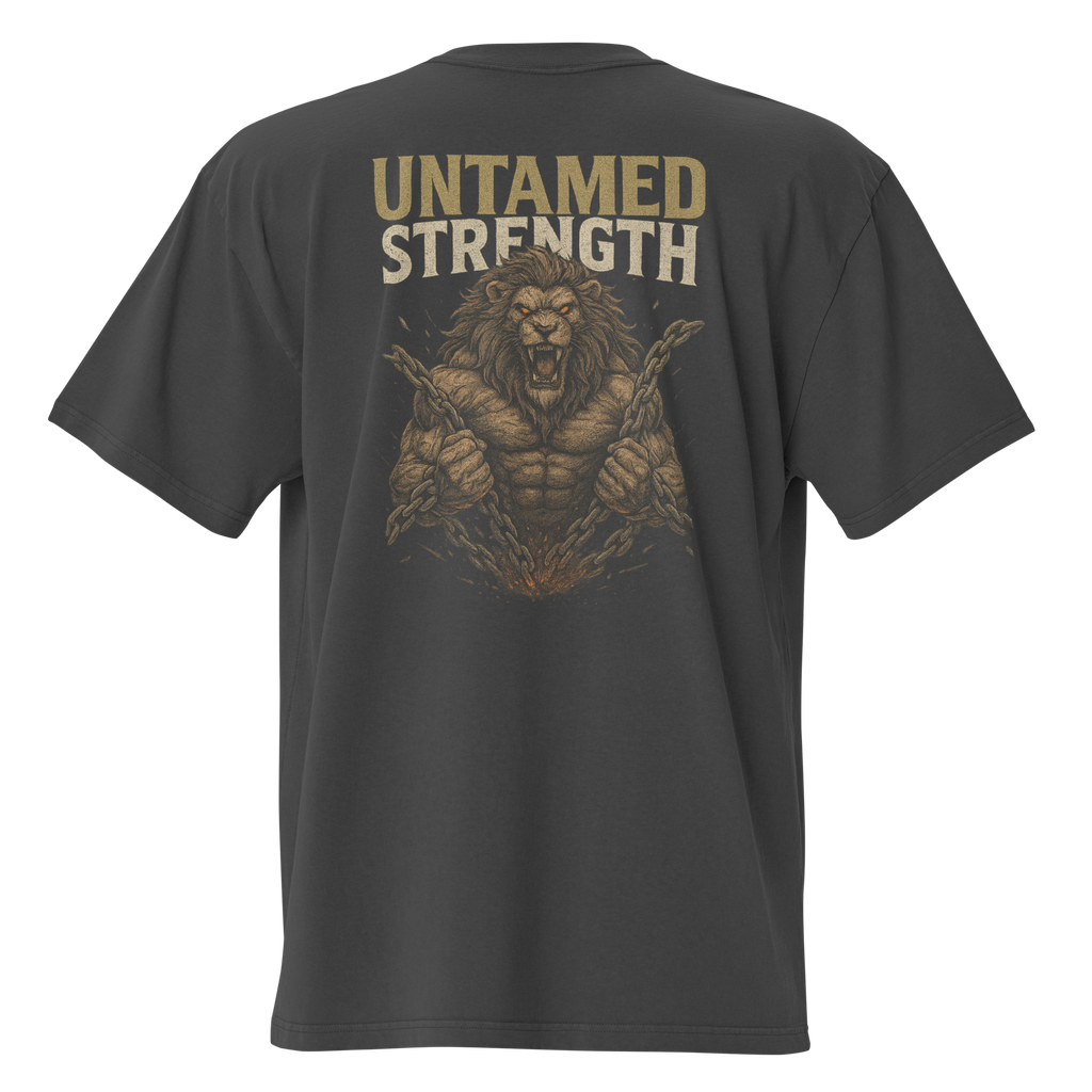 Oversized faded t-shirt Untamed