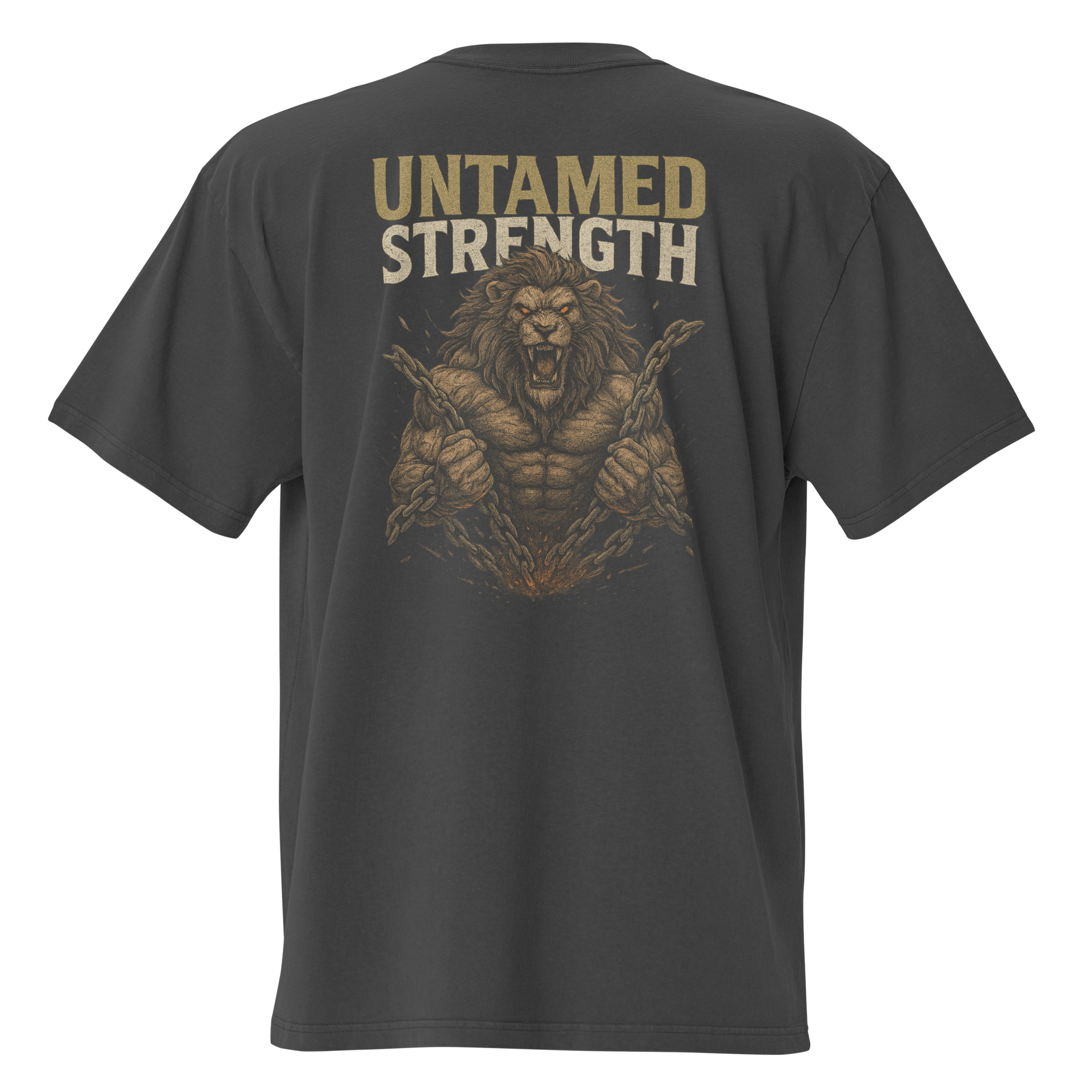 Oversized faded t-shirt Untamed