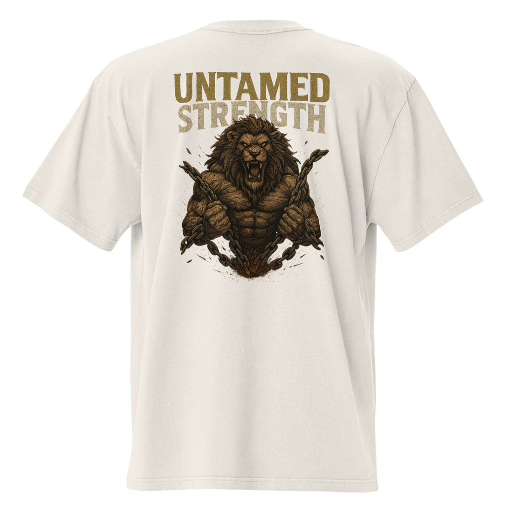 Oversized faded t-shirt Untamed